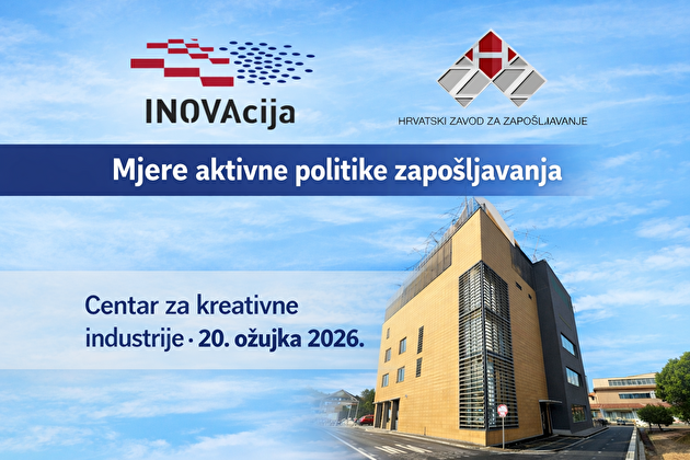 INOVAcija u suradnji s HZZ-om organizira prezentaciju mjera aktivne politike zapošljavanja